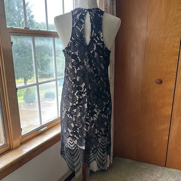 Express- NWT: Elegant Black Lace Dress - Picture 9 of 16